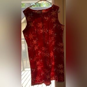 Vintage Disney Exclusive Mickey & Minnie Mouse Floral Tripical Dress Women’s XXL